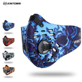 Activated Carbon Dust-proof Cycling Face Mask Anti-Pollution Bicycle Bike Outdoor Training  shield