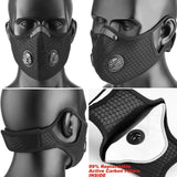 Windproof Sports Cycling & Outdoors Face Mask - With Protective Air Filter Pads