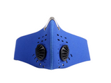 Neoprene PM2.5 Riding Face Mask - with Custom Air Filter - Good for all outdoor sports and activities