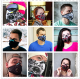 Activated Carbon Dust-proof Cycling Face Mask Anti-Pollution Bicycle Bike Outdoor Training  shield