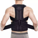 Magnetic Therapy Adjustable Posture Corrector Brace - Shoulder & Back Support Belt