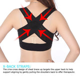 Women's Chest Support & Posture Corrector - Body Shaper & Corset Shoulder Brace