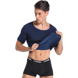 Classic Fit Men's Body Toning & Slimming T-Shirt - Compression Body Shaper & Control Undershirt