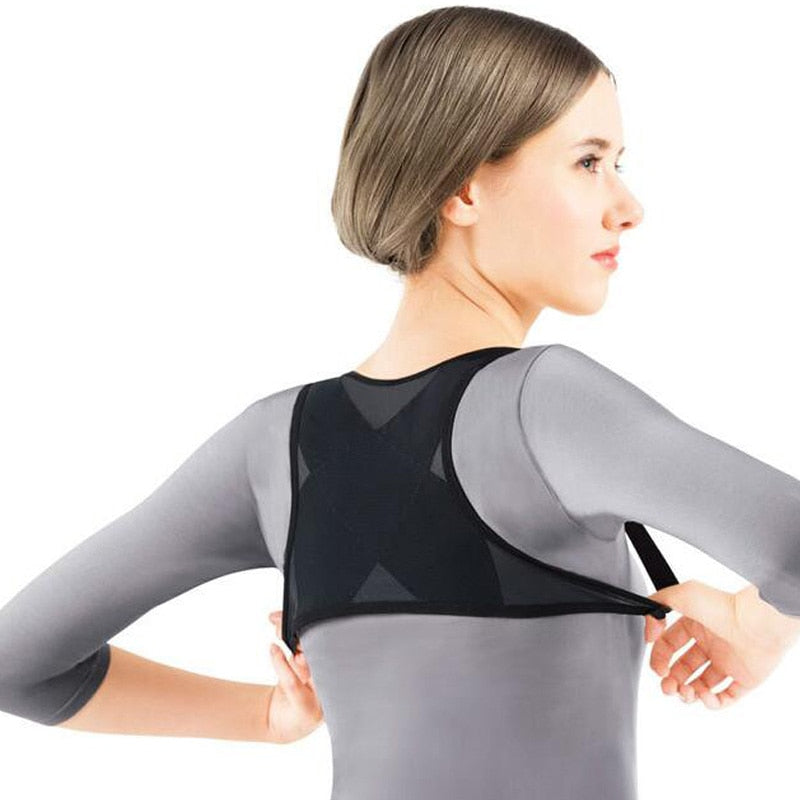Breathable Back Posture Corrector & Clavicle Support – VistaHue