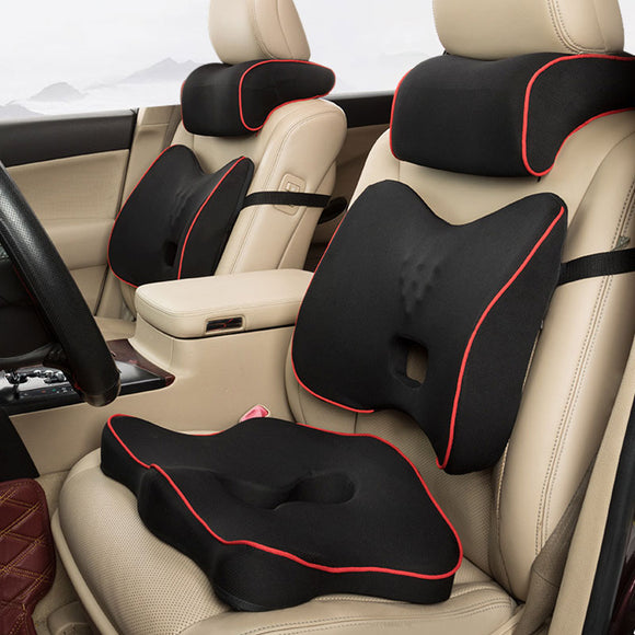 Premium Memory Foam Seat Cushion Coccyx Orthopedic Car Office