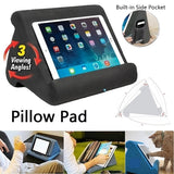 VistaHue Soft Pillow iPad & Tablet - Multi-Angle Soft Pillow Lap Stand for iPads Tablets eReaders Books Magazines