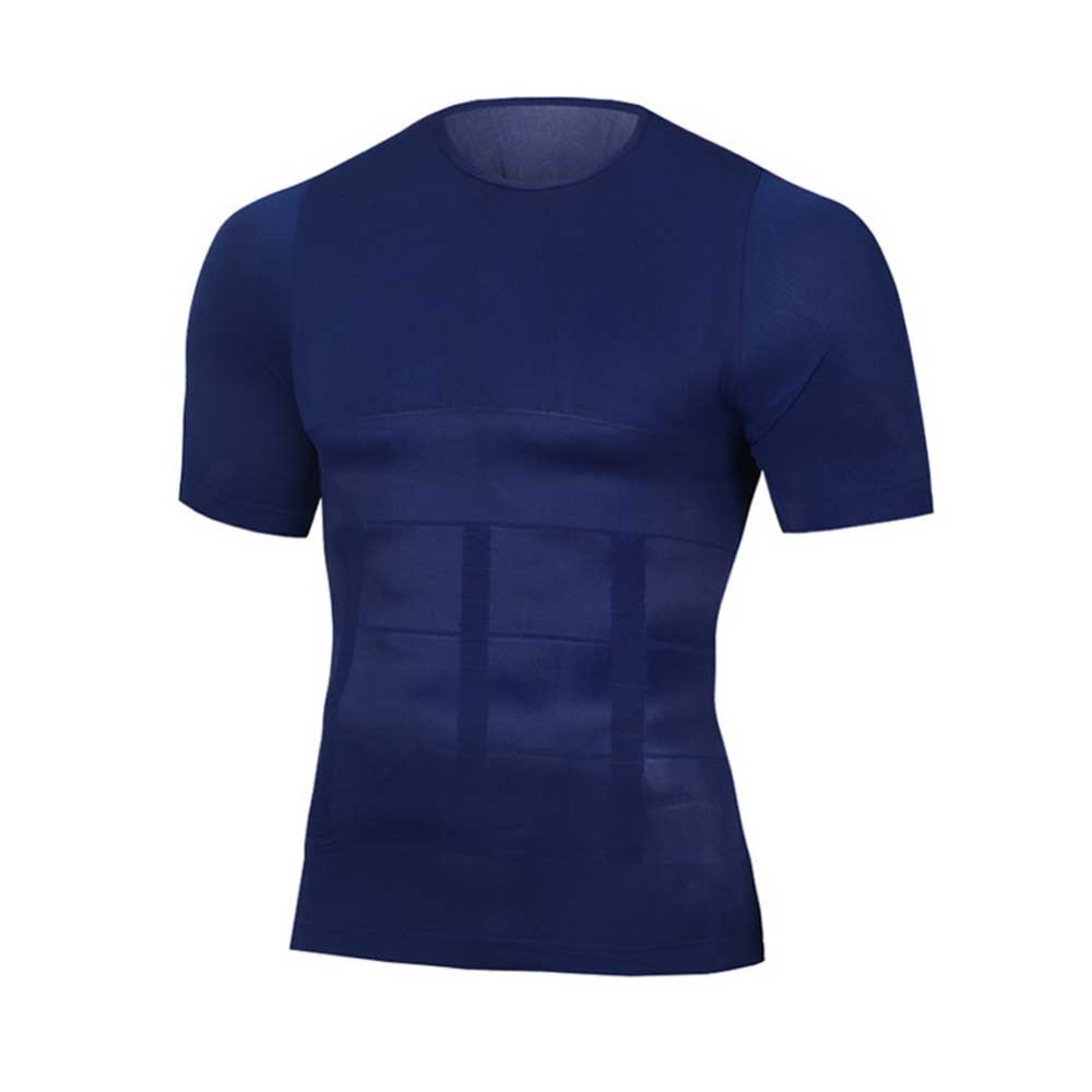 SecondSkin Men's Slimming Body Shaper Compression Cooling T-Shirts Ultra  Durable