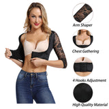 Women's Long Sleeve Lace Sleeve Chest Shapewear & Posture Support