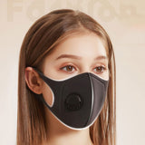 Waterproof Polyester Fiber Protective Mask with Breathing Valve