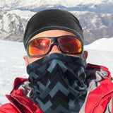Winter Warmer Fleece Face Shield Bandana - Thermal Skiing Tube Neck Gaiter Hiking Cycling Snowboard