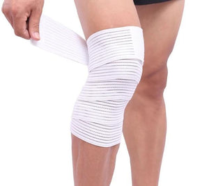 Elastic Bandage Tape - Support Guard Wrap & Compression Protector For Ankle, Leg & Wrist