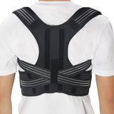 Posture Corrector & Back Brace - Provides Shoulder & Back Support - Waist Belt for Added Stability & Comfort
